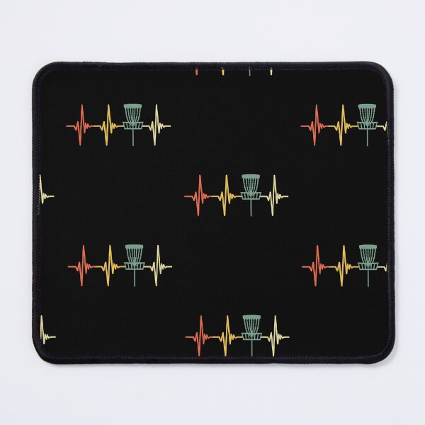 Item preview, Vintage Disc Golf Retro Heartbeat Gift Disc Golf Small designed and sold by Goleon12.
