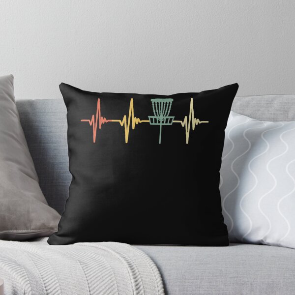 Item preview, Vintage Disc Golf Retro Heartbeat Gift Disc Golf Small designed and sold by Goleon12.