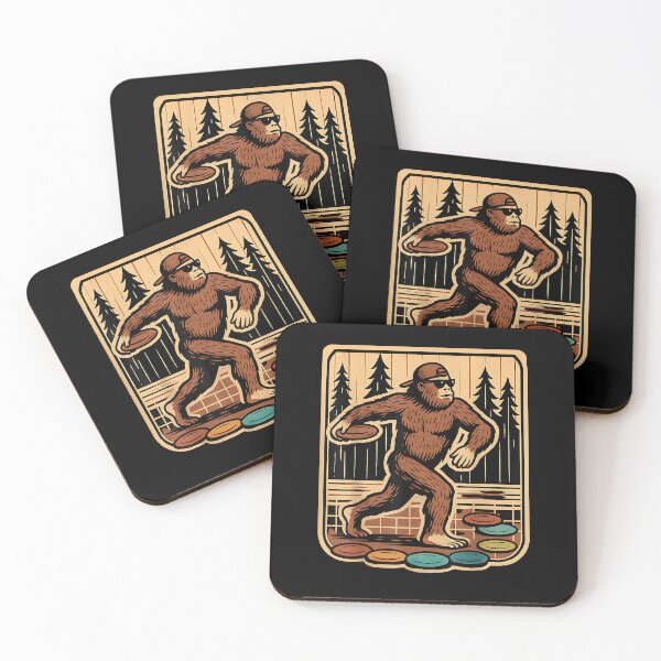 Item preview, Sasquatch Disc Golfer Funny Disc Golf designed and sold by Goleon12.