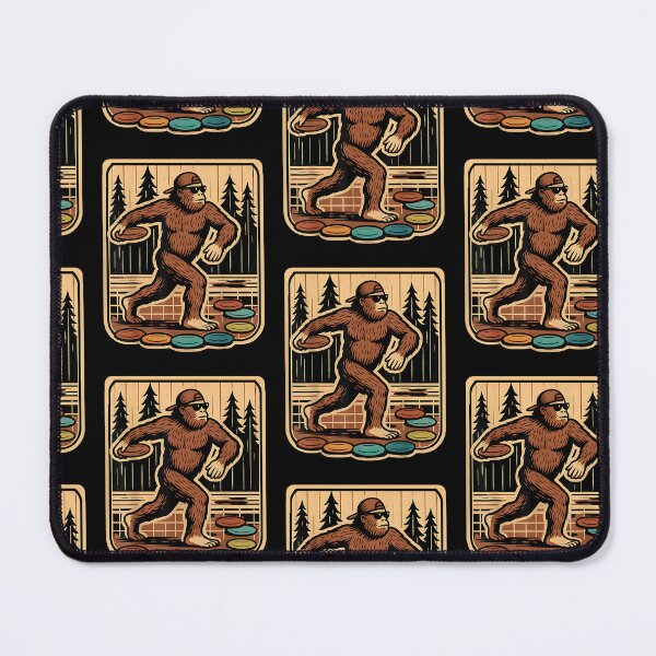Item preview, Sasquatch Disc Golfer Funny Disc Golf designed and sold by Goleon12.