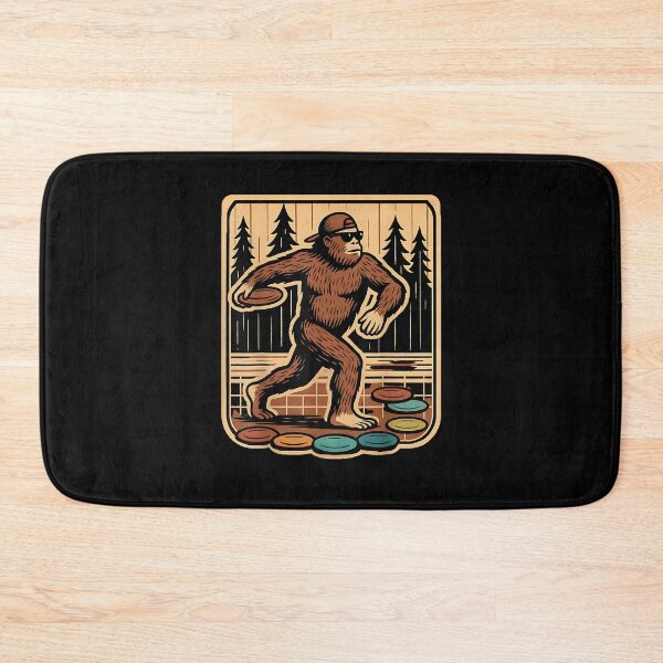 Item preview, Sasquatch Disc Golfer Funny Disc Golf designed and sold by Goleon12.