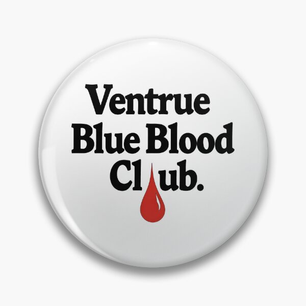 Item preview, Ventrue Blue Blood Vampire - The Masquerade Bloodlines Gamer Fan Design (Black Text) designed and sold by SlightlyUnreal.