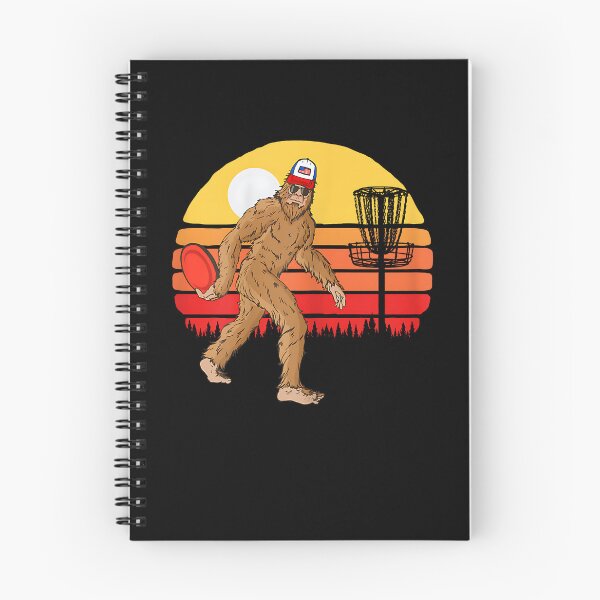 Item preview, Retro Disc Golf Bigfoot Vintage Discus Sasquatch 80s Sunset designed and sold by Goleon12.