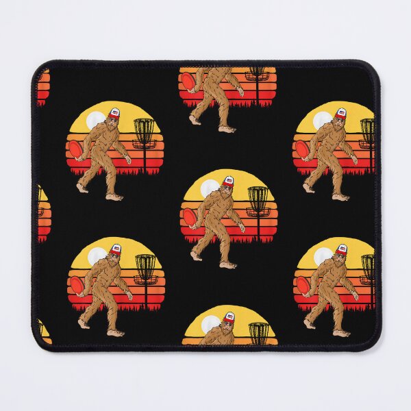Item preview, Retro Disc Golf Bigfoot Vintage Discus Sasquatch 80s Sunset designed and sold by Goleon12.