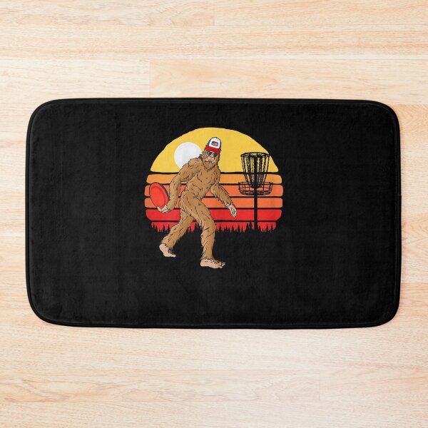Item preview, Retro Disc Golf Bigfoot Vintage Discus Sasquatch 80s Sunset designed and sold by Goleon12.