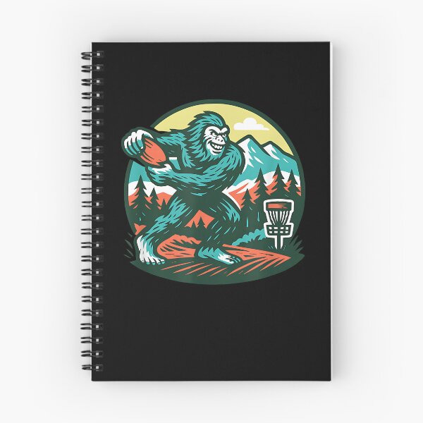 Item preview, Bigfoot Disc Golfer Sasquatch Disc Golf Retro designed and sold by Goleon12.