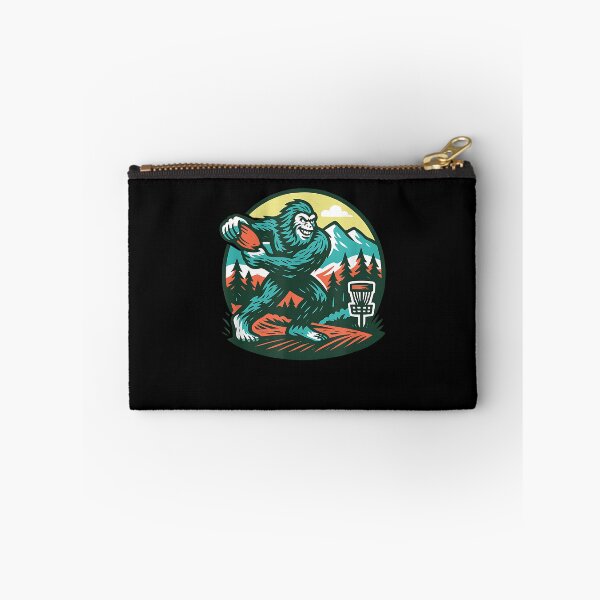 Item preview, Bigfoot Disc Golfer Sasquatch Disc Golf Retro designed and sold by Goleon12.