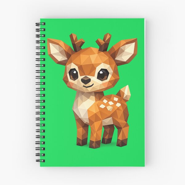 Item preview, Cute Low Poly Geometric Deer Illustration designed and sold by AndreBarnard.
