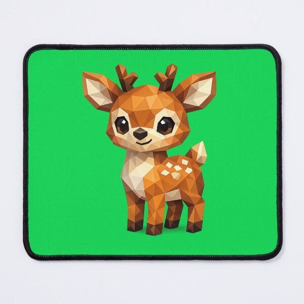 Item preview, Cute Low Poly Geometric Deer Illustration designed and sold by AndreBarnard.