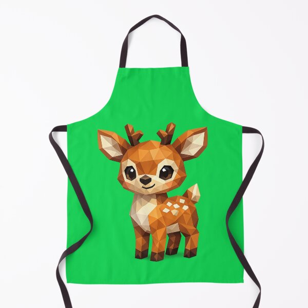 Item preview, Cute Low Poly Geometric Deer Illustration designed and sold by AndreBarnard.