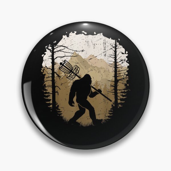 Item preview, Funny Bigfoot Disc Golf Player Sasquatch Disc Golfing Sports designed and sold by Goleon12.