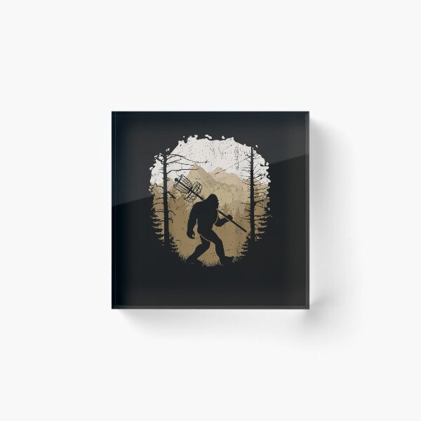 Item preview, Funny Bigfoot Disc Golf Player Sasquatch Disc Golfing Sports designed and sold by Goleon12.