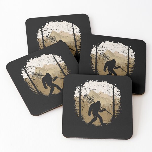 Item preview, Funny Bigfoot Disc Golf Player Sasquatch Disc Golfing Sports designed and sold by Goleon12.