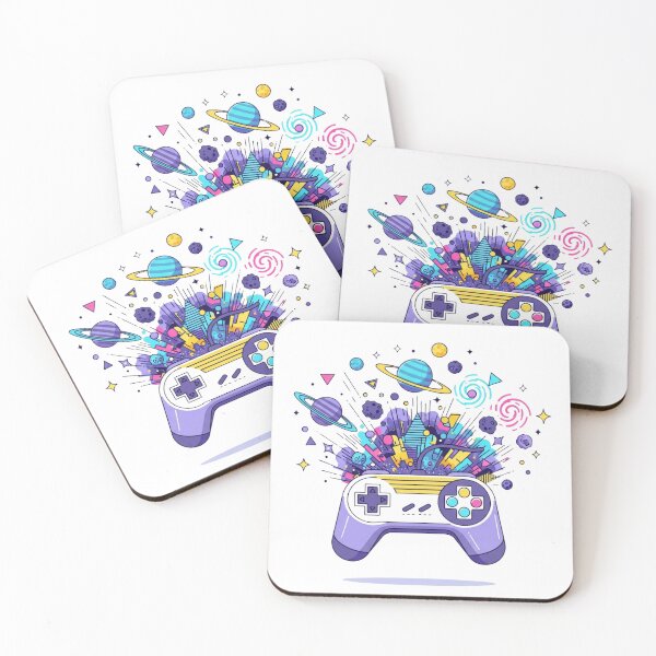 Item preview, Cosmic Gamer Controller Space Art designed and sold by Dzblack.