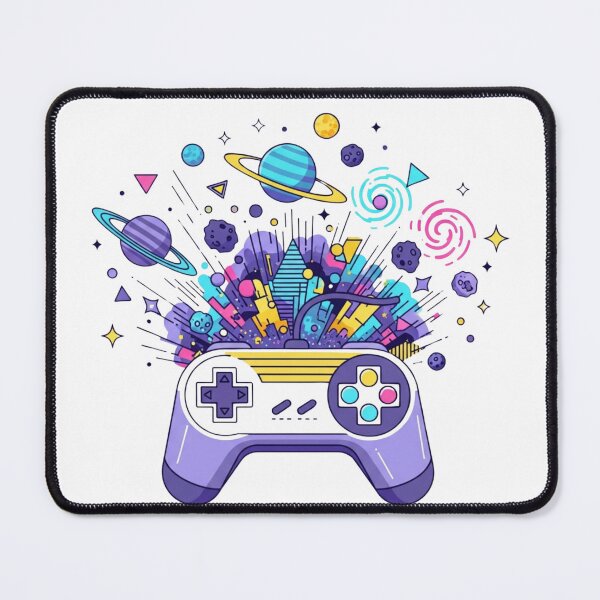 Item preview, Cosmic Gamer Controller Space Art designed and sold by Dzblack.
