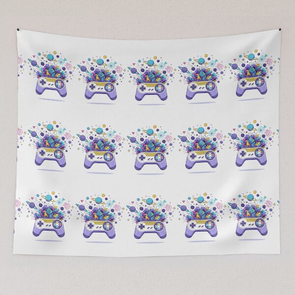 Item preview, Cosmic Gamer Controller Space Art designed and sold by Dzblack.
