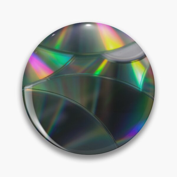 Item preview, Colorful CD Disc Reflection Retro Aesthetic designed and sold by GroovyDesigns4U.