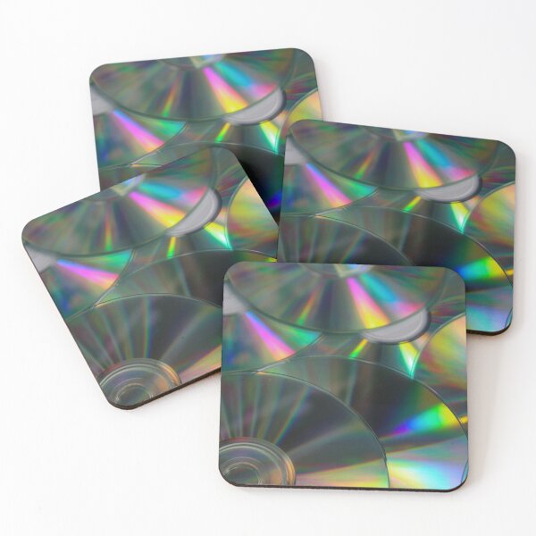Item preview, Colorful CD Disc Reflection Retro Aesthetic designed and sold by GroovyDesigns4U.
