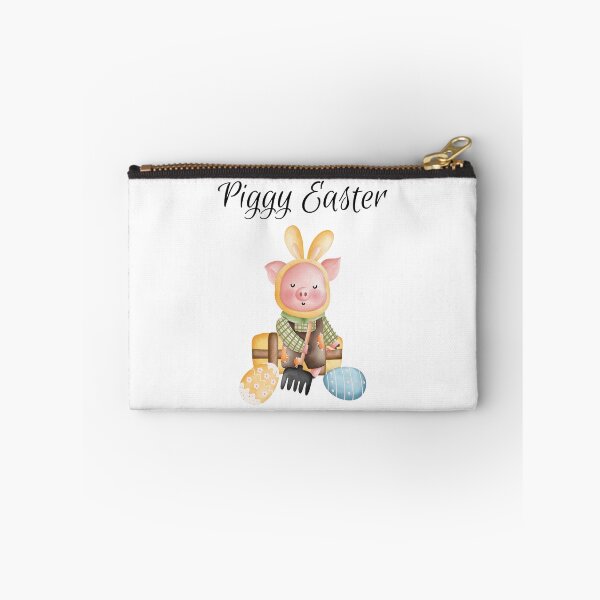 Item preview, Cute Pig Easter Bunny Garden T-Shirt for Kids & Adults designed and sold by FestivityFinds.