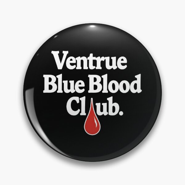 Item preview, Ventrue Blue Blood Vampire - The Masquerade Bloodlines Gamer Fan Design (White Text) designed and sold by SlightlyUnreal.