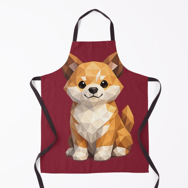 Item preview, Cute Low Poly Geometric Dog Illustration designed and sold by AndreBarnard.