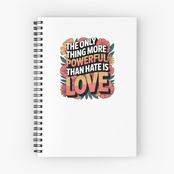 Item preview, The Only Thing More Powerful Than Hate Is Love  designed and sold by jeanettestyron.