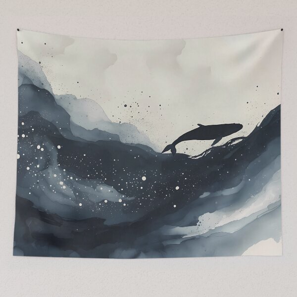 Item preview, Starflow Whale designed and sold by ShopSpire.