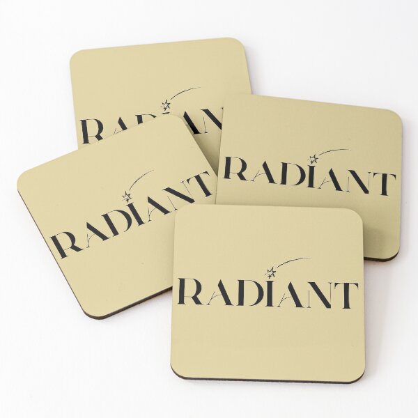 Item preview, Radian Shooting Star Typography Design designed and sold by Furkan Al-Gburi.