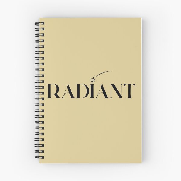 Item preview, Radian Shooting Star Typography Design designed and sold by Furkan Al-Gburi.