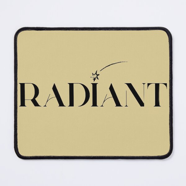 Item preview, Radian Shooting Star Typography Design designed and sold by Furkan Al-Gburi.