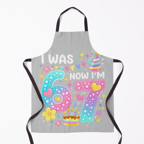 Item preview, Copy of 6 7 Years Old Birthday Girl I was 6 Now I'm 7 67 Meme Kids designed and sold by TESTTES.