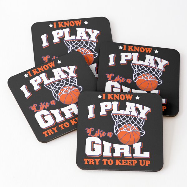 Item preview, I Know I Play Like A Girl Try To Keep Up designed and sold by spellmadebylee.