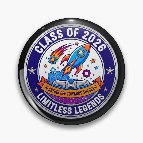 Item preview, Circle CLASS OF 2026 Star travel LIMITLESS LEGENDS motivational! designed and sold by Giulivo Store Graphic.