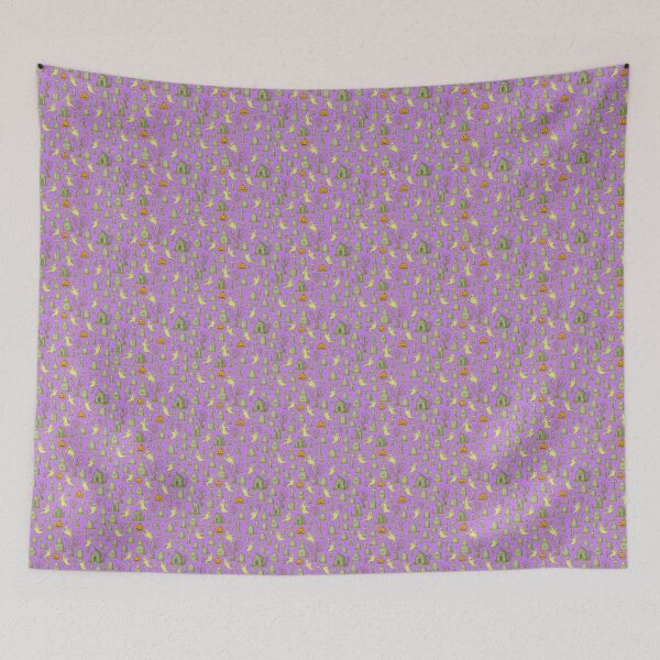 Item preview, Spooky Graveyard Pattern (Light) designed and sold by ReggieRaggz.