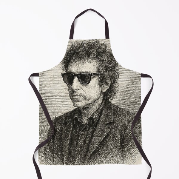 Item preview, How Does It Feel? – Vintage Folk Rock Portrait | 1960s Protest Music Illustration designed and sold by DiamondSkyShirt.