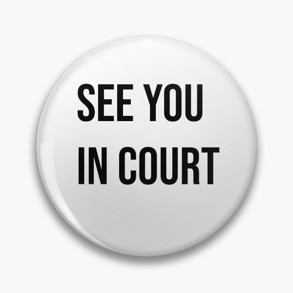 Item preview, See you in court designed and sold by Creations by lyne.