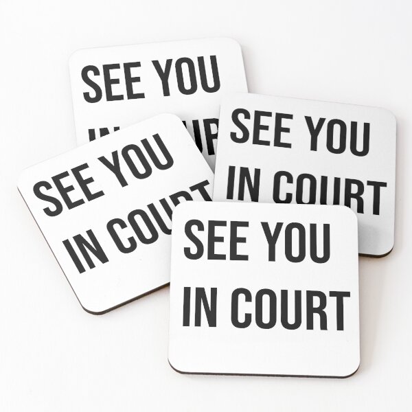 Item preview, See you in court  designed and sold by Creations by lyne.