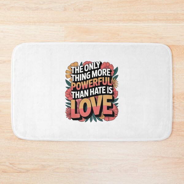 Item preview, The Only Thing More Powerful Than Hate Is Love designed and sold by mariacerdana.