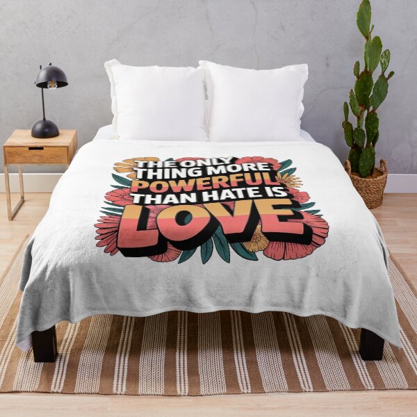 Item preview, The Only Thing More Powerful Than Hate Is Love designed and sold by mariacerdana.
