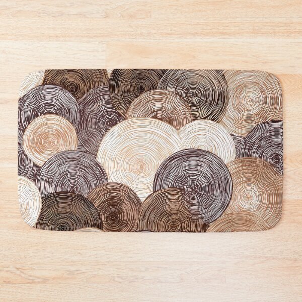 Item preview, Boho Earthtones, Cream, And Cinnamon Latte Hues Abstract designed and sold by DEC02.