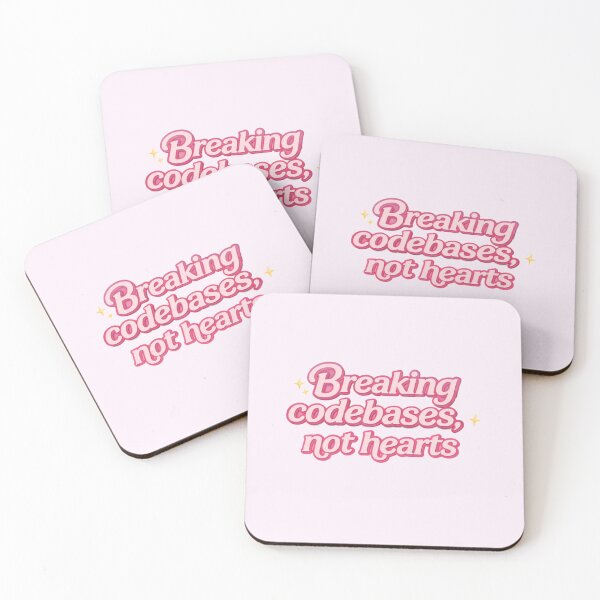 Item preview, Breaking codebases, not hearts  designed and sold by MessyHandsCo.