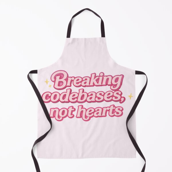 Item preview, Breaking codebases, not hearts  designed and sold by MessyHandsCo.
