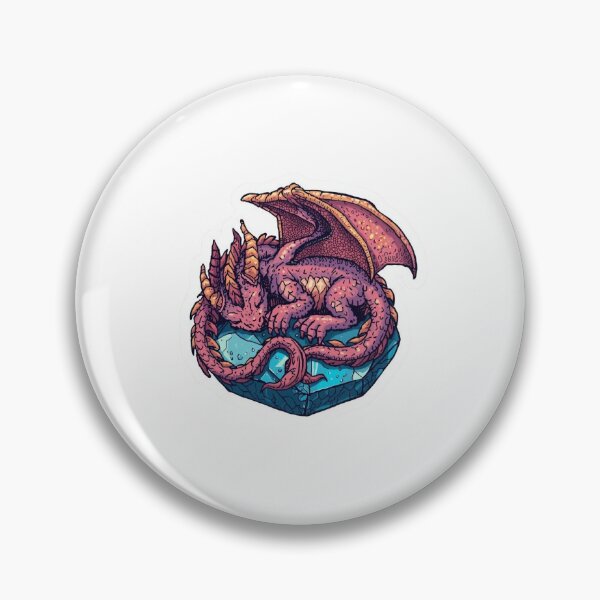 Item preview, Sleeping Dragon Sticker designed and sold by Stickybee031.