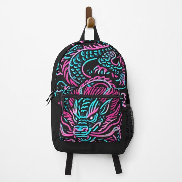 Item preview, Cyber Neon Dragon Roar designed and sold by DeadpanThreads.