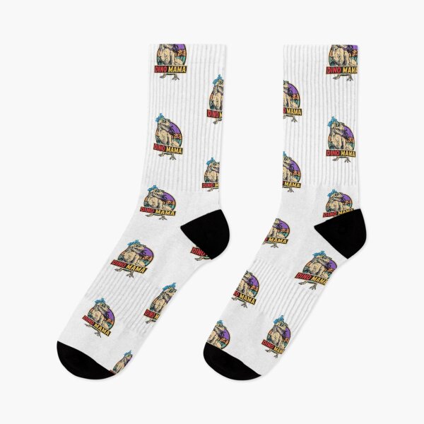 Item preview, Retro Dino Mama Rex — Vintage Sunset T-Rex Illustration with Polka Dot Bandana designed and sold by Colorful-Garden.