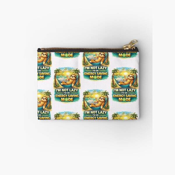 Item preview, Lazy Sloth Energy Saving Mode Humor designed and sold by Rise phoenix .