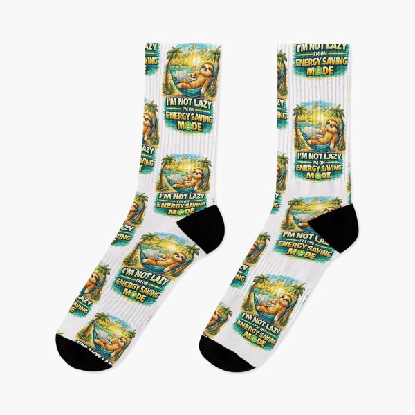 Item preview, Lazy Sloth Energy Saving Mode Humor  designed and sold by Rise phoenix .