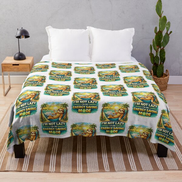 Item preview, Lazy Sloth Energy Saving Mode Humor  designed and sold by Rise phoenix .