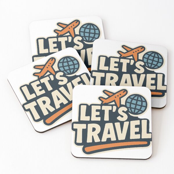Item preview, Let’s Travel – Adventure & Wanderlust  designed and sold by Lucky-Spring.
