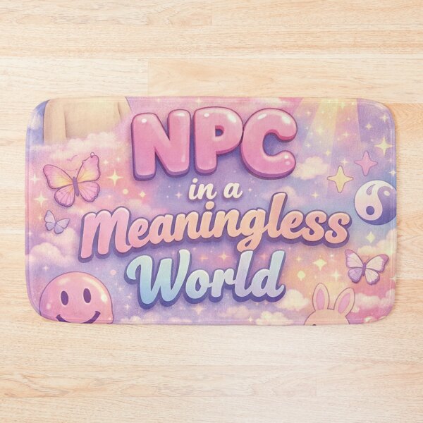 Artikelvorschau, Existential Crisis NPC Pastell Design entworfen und verkauft von Mauswohn.